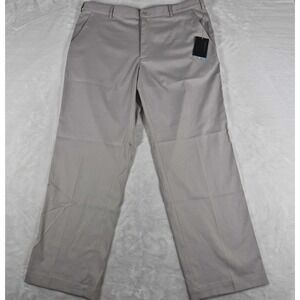 Nike Golf Pants Men's 38x32 Light Gray Dri-Fit Performance Wicking 319685 NWT